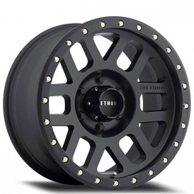 18" Method Wheels 309 Grid Matte Black Off-Road Rims 