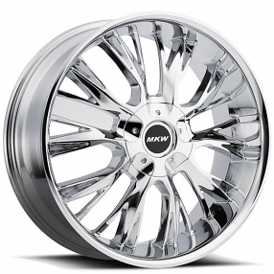 22" MKW Wheels M122 Chrome Rims 
