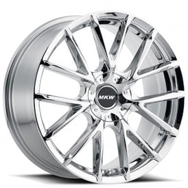 20" MKW Wheels M123 Chrome Rims 