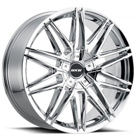 22" MKW Wheels M124 Chrome Rims 