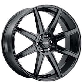 22" MKW Wheels M141 Gloss Black Rims