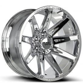 22" Off Road Monster Wheels M25 Chrome Rims