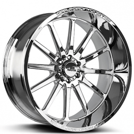 26" Off Road Monster Wheels M26 Chrome Rims