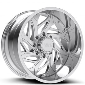 22" Off Road Monster Wheels M28 Chrome Rims