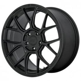 18" Staggered Motegi Racing Wheels MR147 CM7 Satin Black Flow Formed Rims