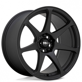 18" Staggered Motegi Racing Wheels MR154 Battle Matte Black Rims