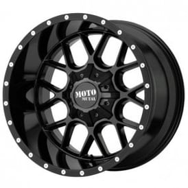 20" Moto Metal Wheels MO986 Siege Gloss Black Off-Road Rims