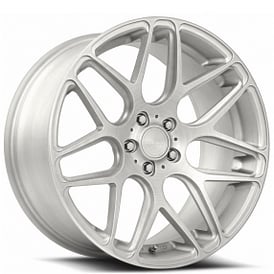 19" MRR Wheels FS01 Brushed Clear Flow Formed Rims