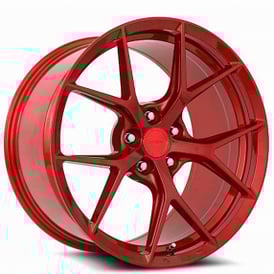 20" MRR Wheels FS06 Candy Red Flow Formed Rims