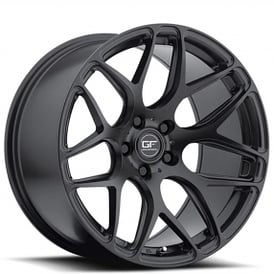 19" MRR Wheels GF9 Matte Black Rims 
