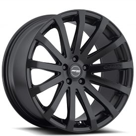 20" Staggered MRR Wheels HR9 Matte Black Rims 