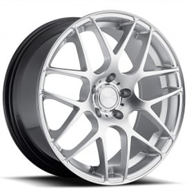 19" MRR Wheels UO2 Hyper Silver Rims 