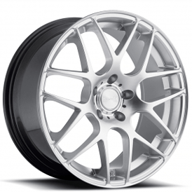 18" MRR Wheels UO2 Hyper Silver Rims 