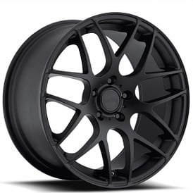 19" MRR Wheels UO2 Matte Black Rims 