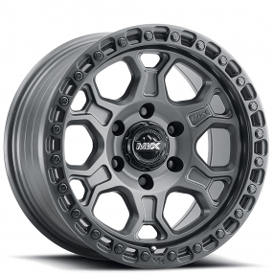 18" MVX Off-Road Wheels VX62 Graphite Rims