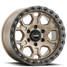 18" MVX Off-Road Wheels VX62 Terra Bronze Rims