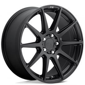 19" Staggered Niche Wheels M147 Essen Matte Black Rims