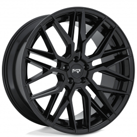 18" Niche Wheels M224 Gamma 5 Gloss Black Rims