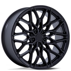 20" Staggered Niche Wheels NC277 Calabria 5 Matte Black Rims