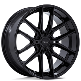 22" Niche Wheels NC280 Prodigy 6 Gloss Black Rims