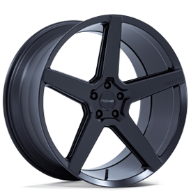 22" Niche Wheels NC283 Modena Matte Black Rims