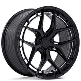 22" Niche Wheels NC286 Riviera Gloss Black Flow Formed Rims