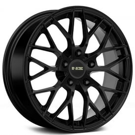 18" NS Wheels Tuner NS1506 Black Rims