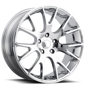 20" Jeep Hellcat Wheels FR 70 Chrome OEM Replica Rims