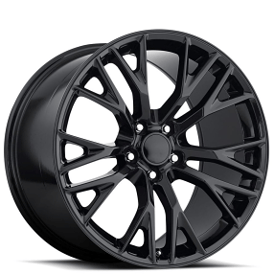17/18" Corvette C7 Wheels FR 22 Z06 Gloss Black OEM Replica Rims  