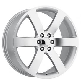 24" Chevy Trailblazer SS Wheels FR 32 Silver Machined OEM Replica Rims