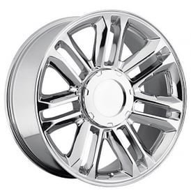 22" Cadillac Escalade Platinum Wheels FR 39 Chrome OEM Replica Rims 