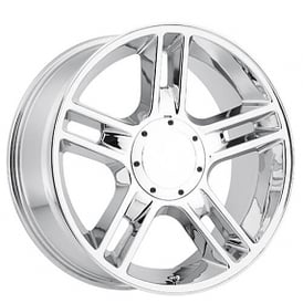 20" Ford F150 Harley Wheels FR 51 Chrome OEM Replica Rims
