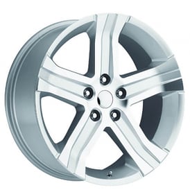 22" Dodge Ram RT Wheels FR 69 Silver Machined OEM Replica Rims
