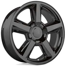 20" Performance Replicas Wheels PR131 Gloss Black Rims