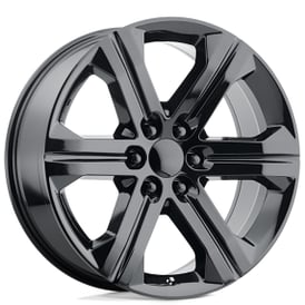 22" Performance Replicas Wheels PR191 Gloss Black Rims