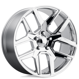 22" Performance Replicas Wheels PR192 Chrome Rims