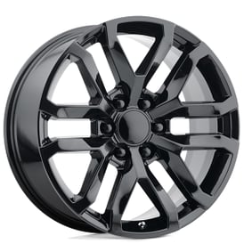 20" Performance Replicas Wheels PR196 Gloss Black Rims