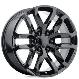 22" Performance Replicas Wheels PR196 Gloss Black Rims