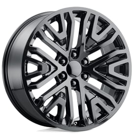 20" Performance Replicas Wheels PR197 Gloss Black Rims