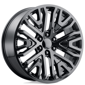 22" Performance Replicas Wheels PR197 Gloss Black Rims