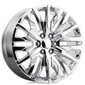 22" Performance Replicas Wheels PR198 Chrome Rims