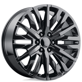 20" Performance Replicas Wheels PR198 Gloss Black Rims