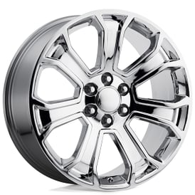 22" Performance Replicas Wheels PR166 Chrome Rims