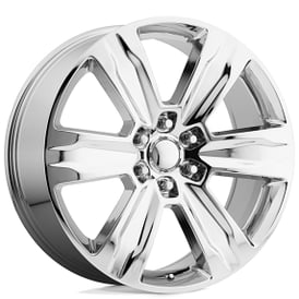 22" Performance Replicas Wheels PR172 Chrome Rims