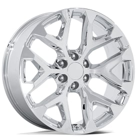 24" Performance Replicas Wheels PR177 Chrome Rims