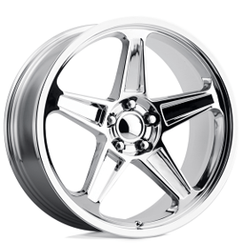 20" Staggered Performance Replicas Wheels PR186 Chrome Rims
