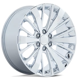 22" Performance Replicas Wheels PR201 Chrome Rims