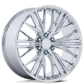 22" Performance Replicas Wheels PR227 Chrome Rims