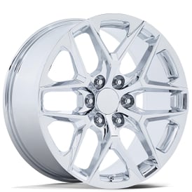 24" Performance Replicas Wheels PR229 Chrome Rims