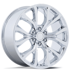 22" Performance Replicas Wheels PR230 Chrome Rims